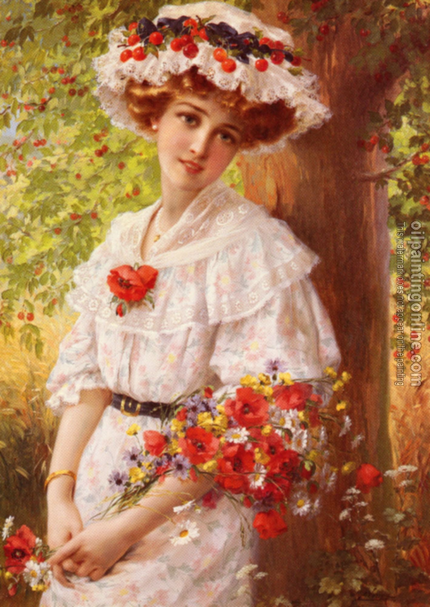 Vernon, Emile - Under the Cherry Tree